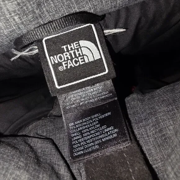 THE NORTH FACE NUPTSE 700 Pro XXL Vtg 2003 Retro 96 Grey Black Down Puffer Coat